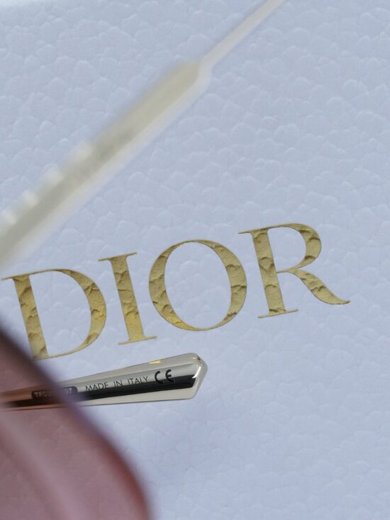 Dior ULTRADIOR SU B0F2 Square Sunglasses - Gold\\Brown main image 8